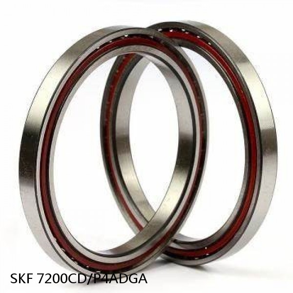 7200CD/P4ADGA SKF Super Precision,Super Precision Bearings,Super Precision Angular Contact,7200 Series,15 Degree Contact Angle